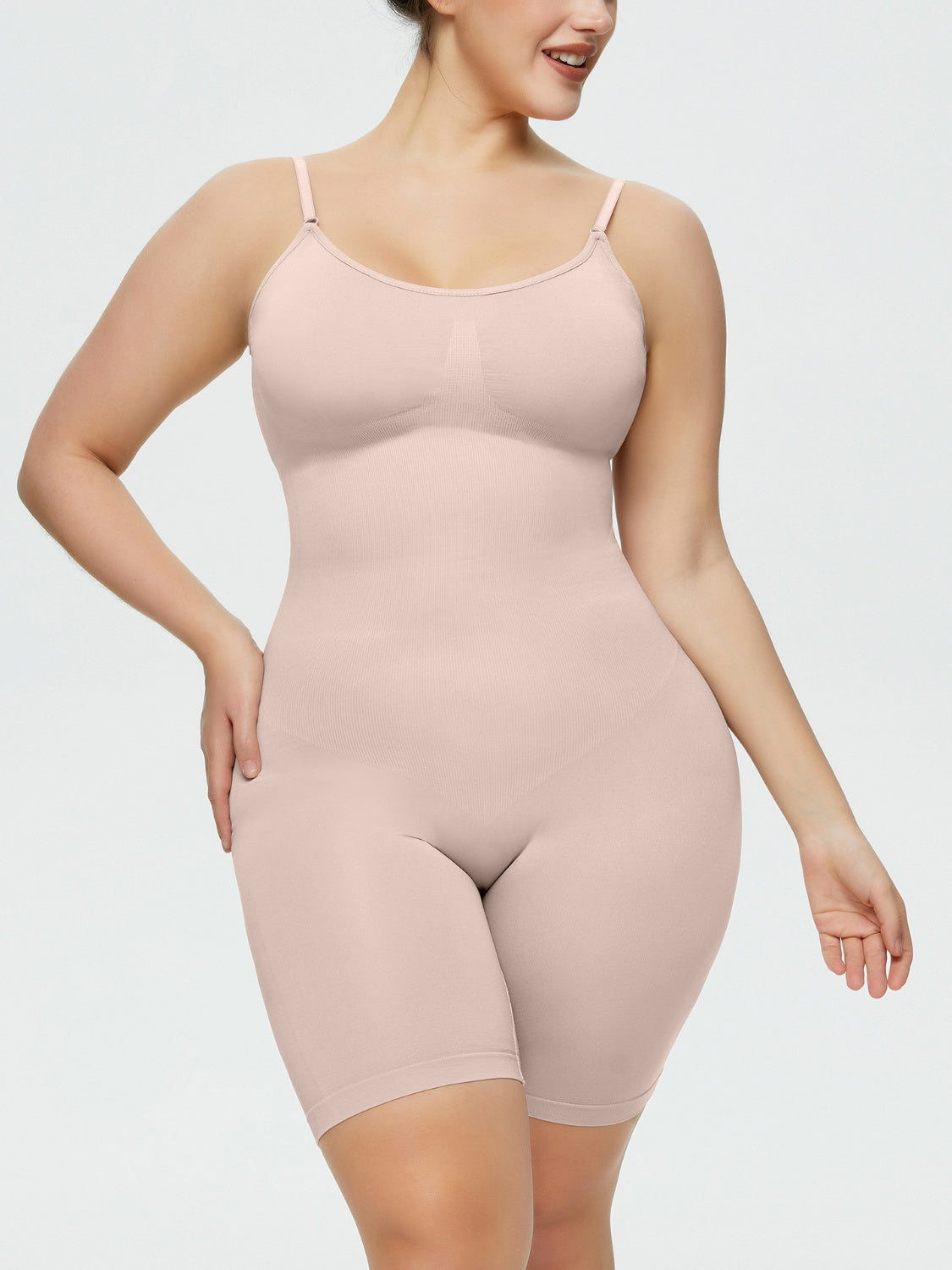 Spaghetti Strap Shapewear Romper