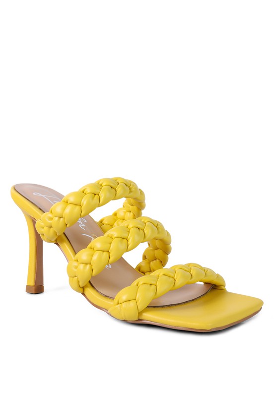 GRETA BRAIDED SANDALS