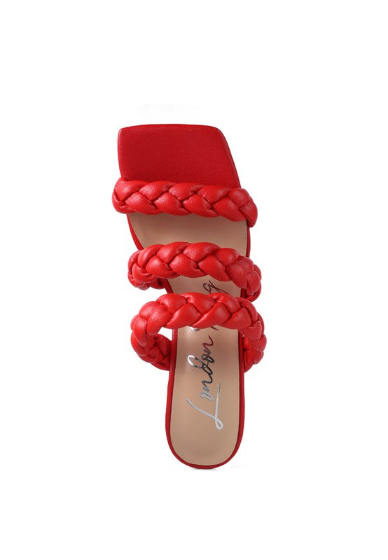 GRETA BRAIDED SANDALS