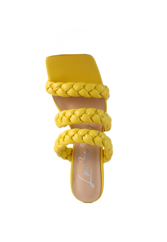 GRETA BRAIDED SANDALS