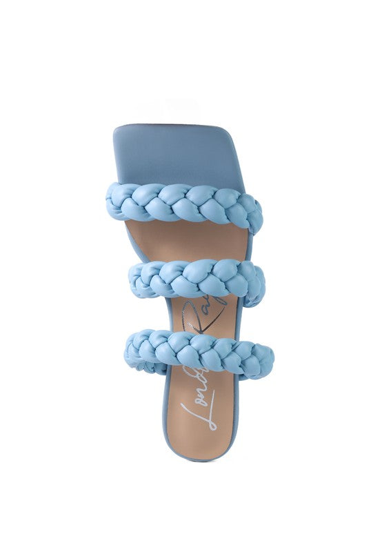 GRETA BRAIDED SANDALS