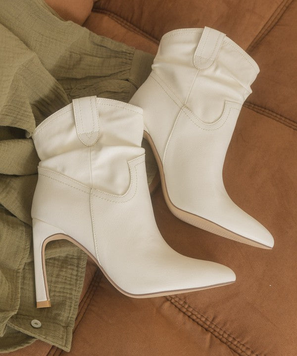 Stacey Western Heel Boots