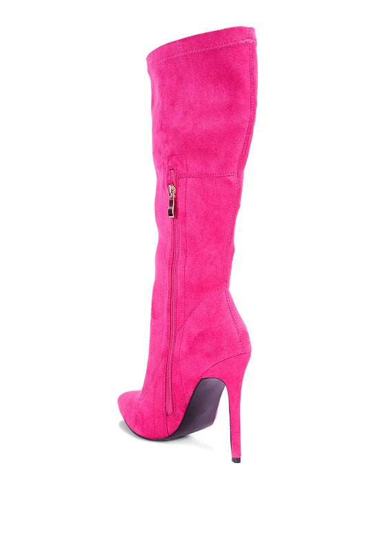 Patty Cakes High Heeled Calf Boot