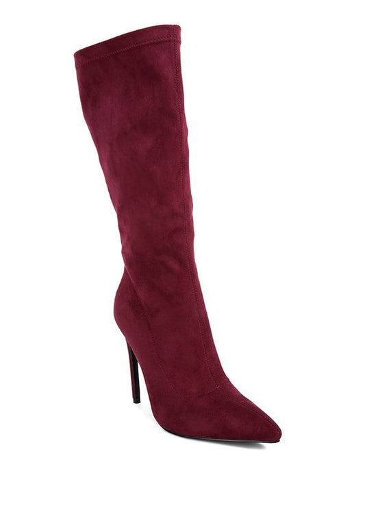 Patty Cakes High Heeled Calf Boot