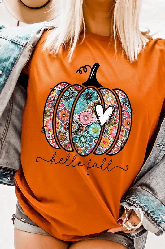 FALL PUMPKIN TEE SHIRT