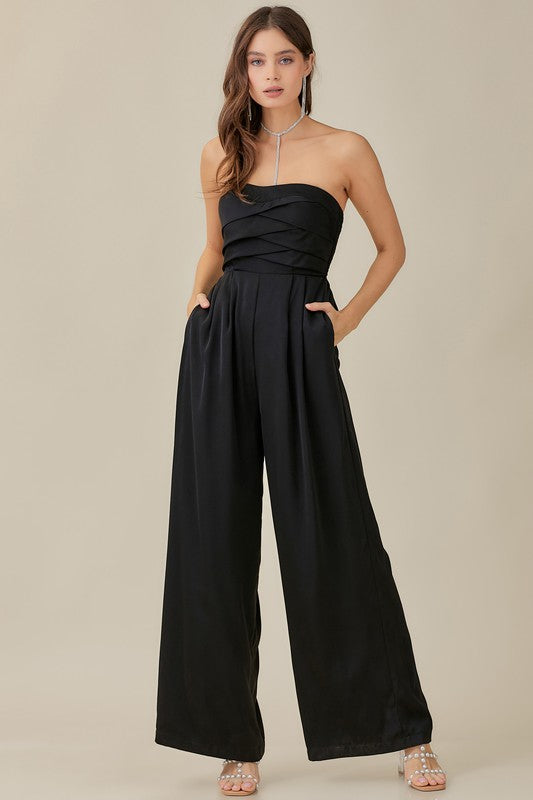 Overlapping Jumpsuit