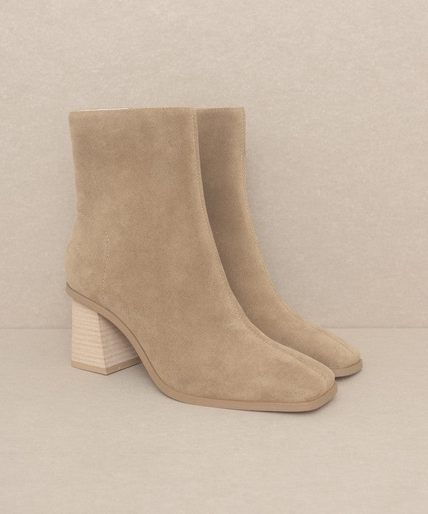 Valori Square Toe Ankle Boots