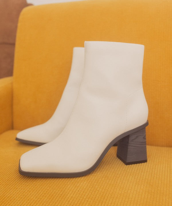 Valori Square Toe Ankle Boots