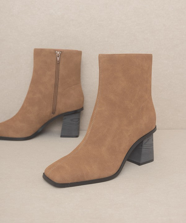 Valori Square Toe Ankle Boots