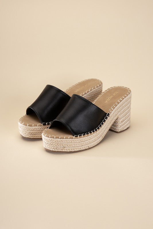 ESTE ESPADRILLE HEELS