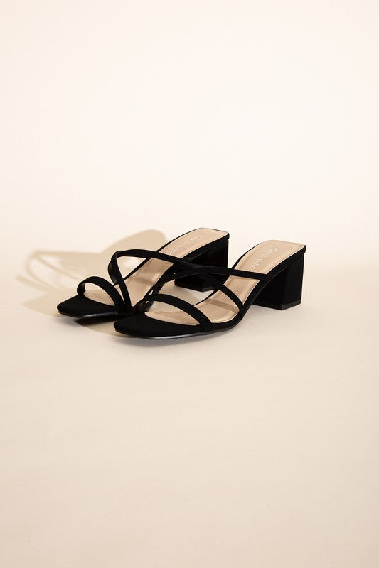 Slide Heel Sandal