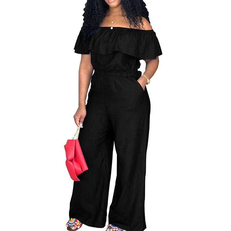 Plus Size Flowy Jumpsuit