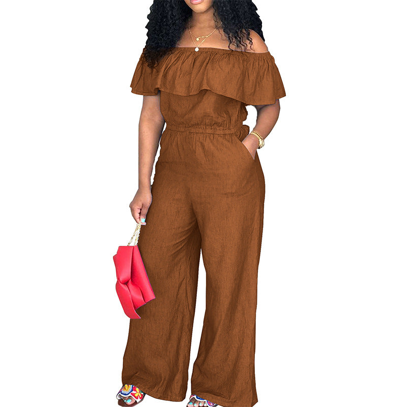 Plus Size Flowy Jumpsuit