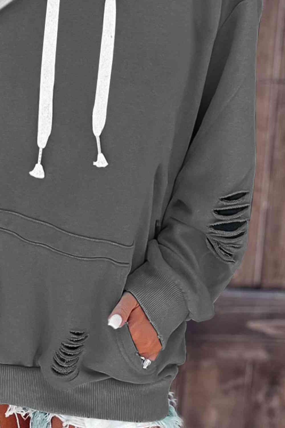 Cutout Hoodie