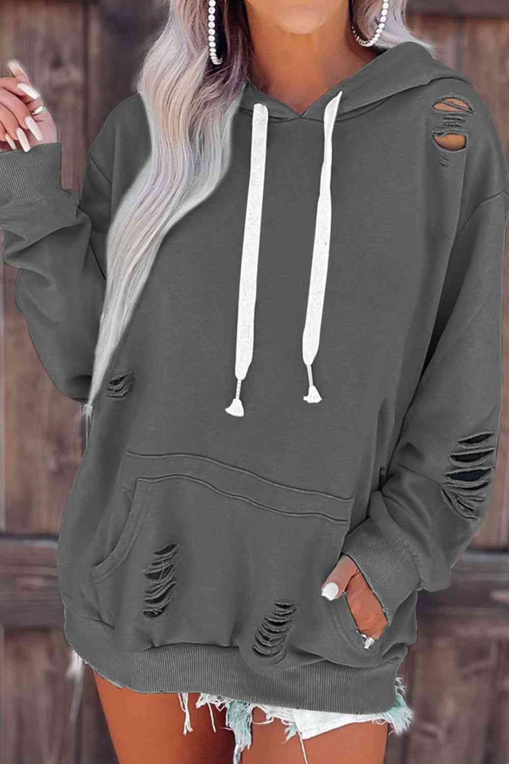 Cutout Hoodie