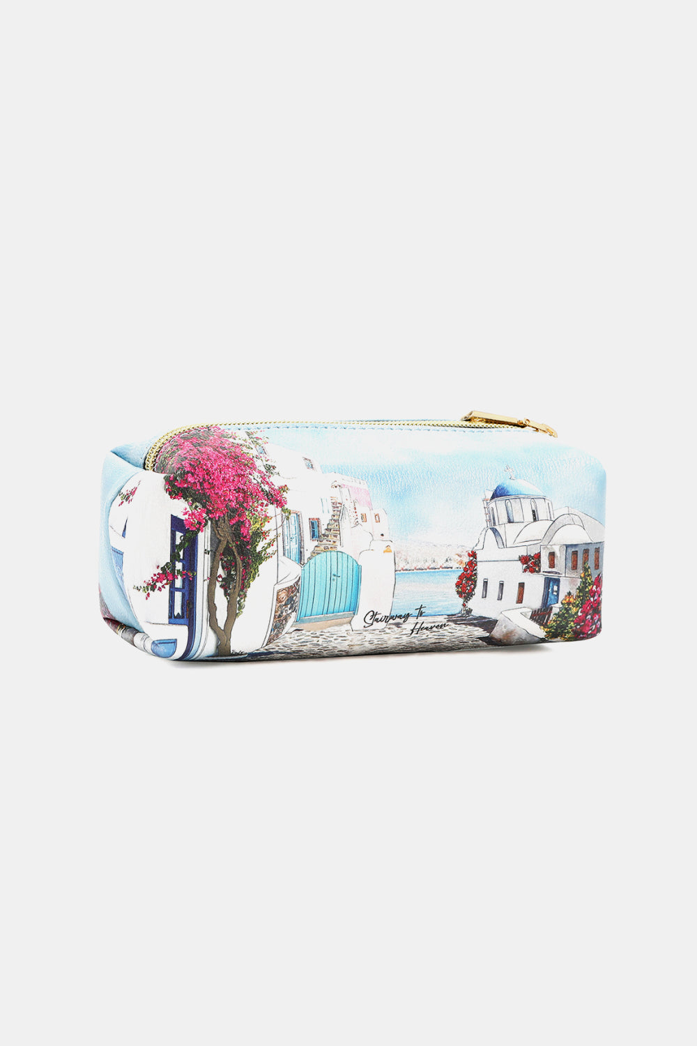 Nicole Lee Printed Handbag with Three Pouches