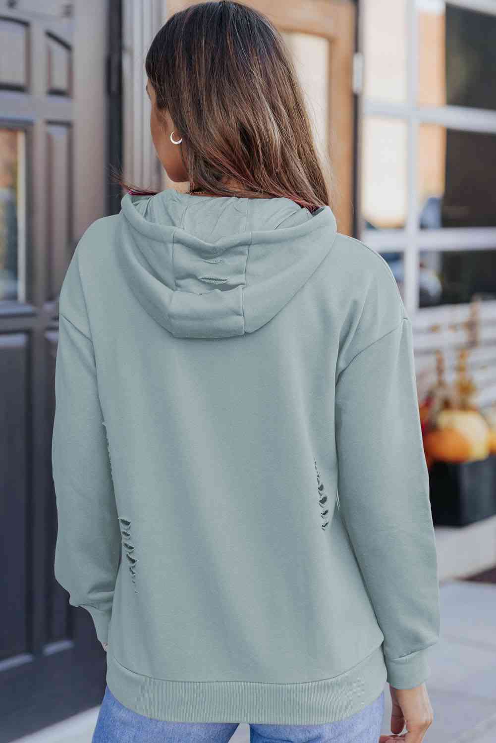 Cutout Hoodie