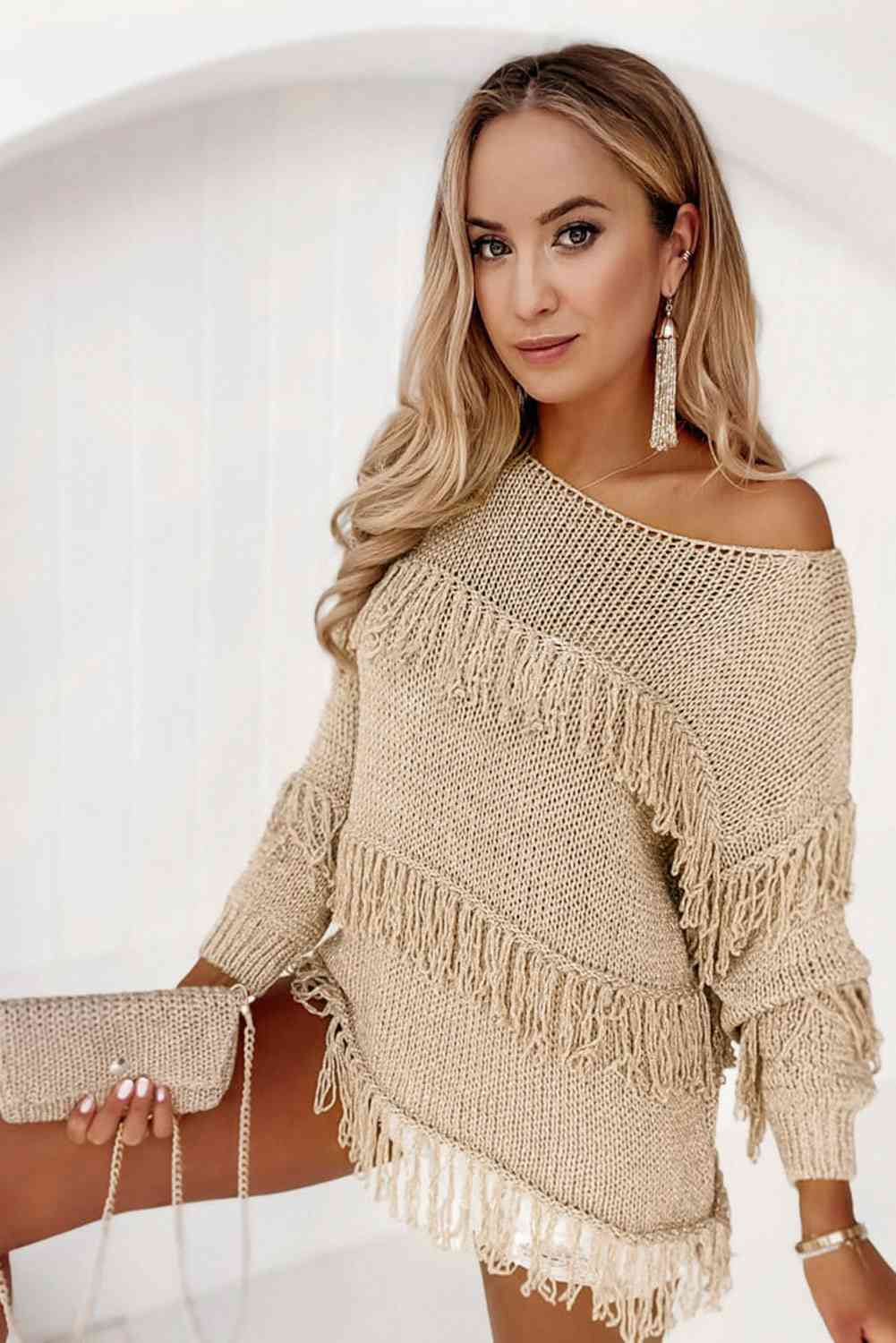 Fringy Girl Sweater