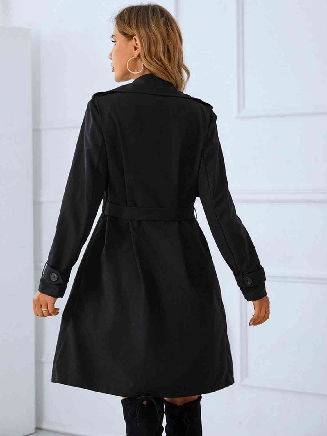 Double-Breasted Trench Coat