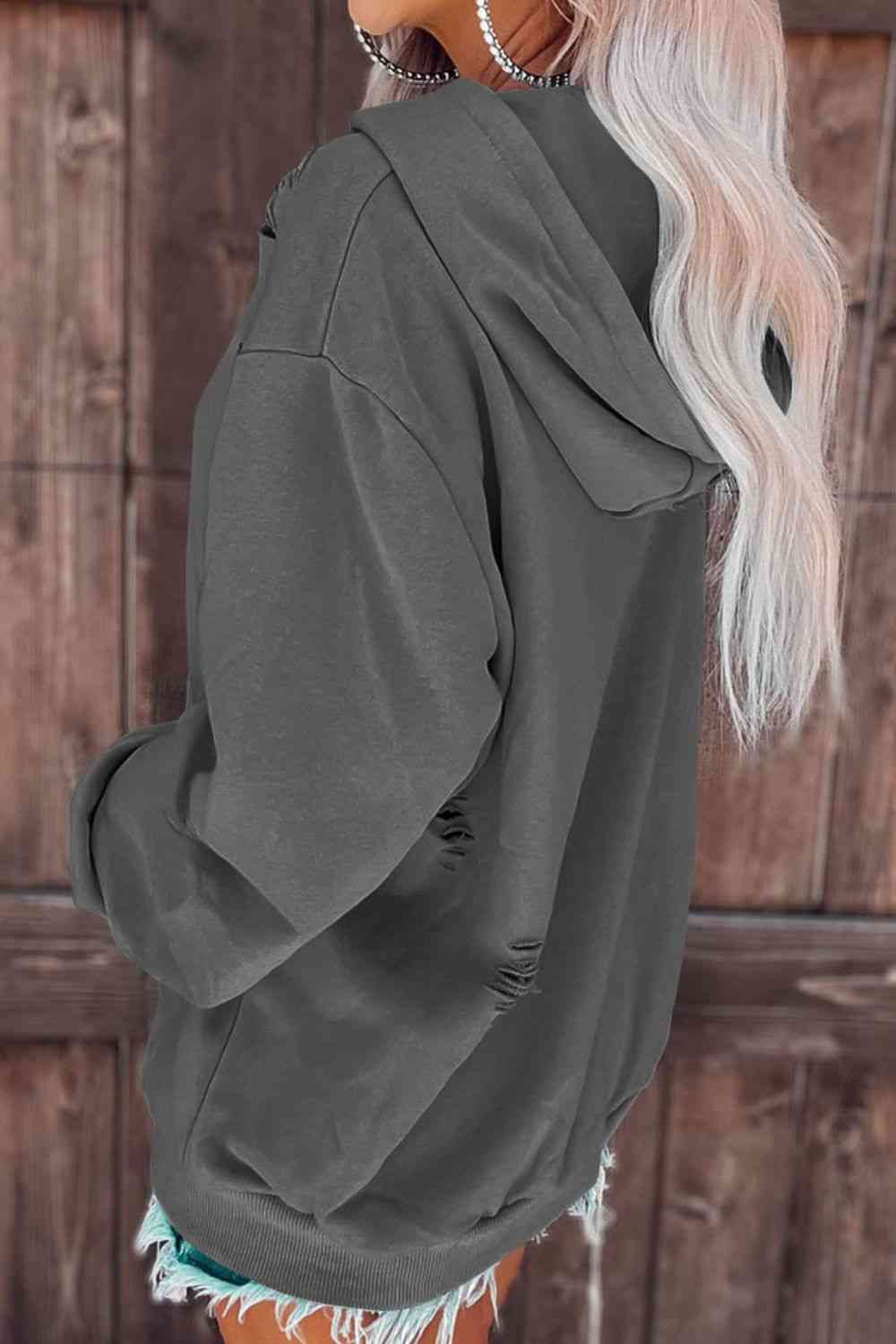 Cutout Hoodie